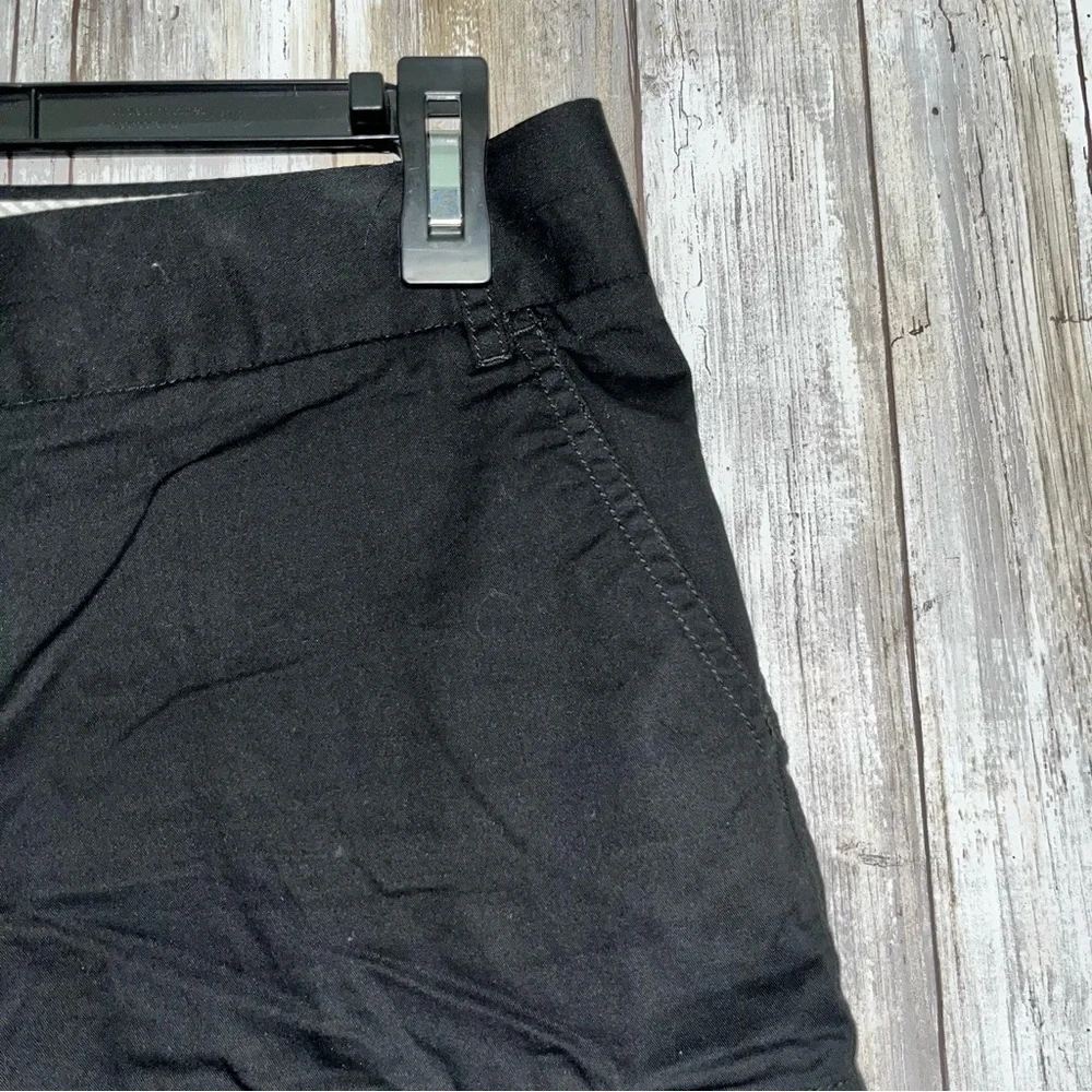 J.Crew Black Broken In Chino Shorts Women’s Size 2 Casual Summer